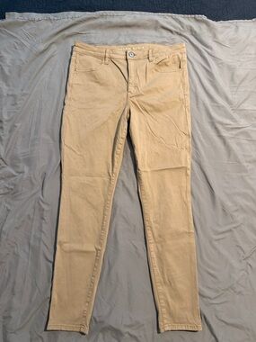American Eagle Outfitters Tan Skinny Pants